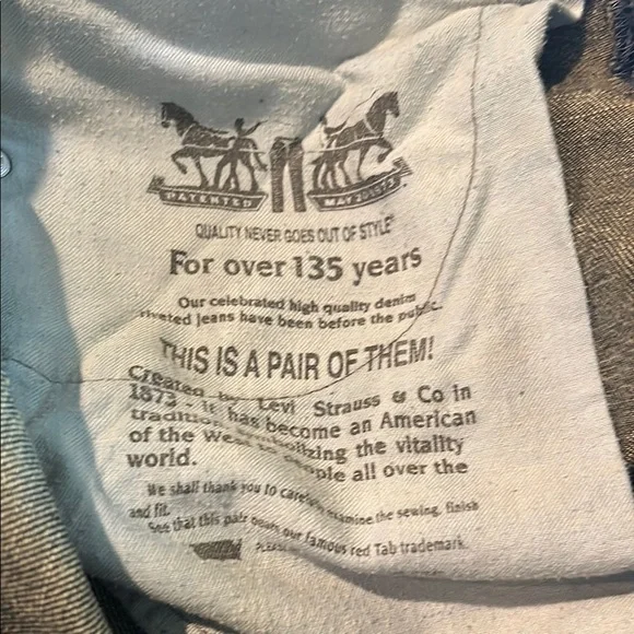 Men's Levi Jeans - Picture 7 of 7